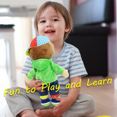 June Garden Dressy Friends Terry jacket wear prompts dressing-themed pretend play