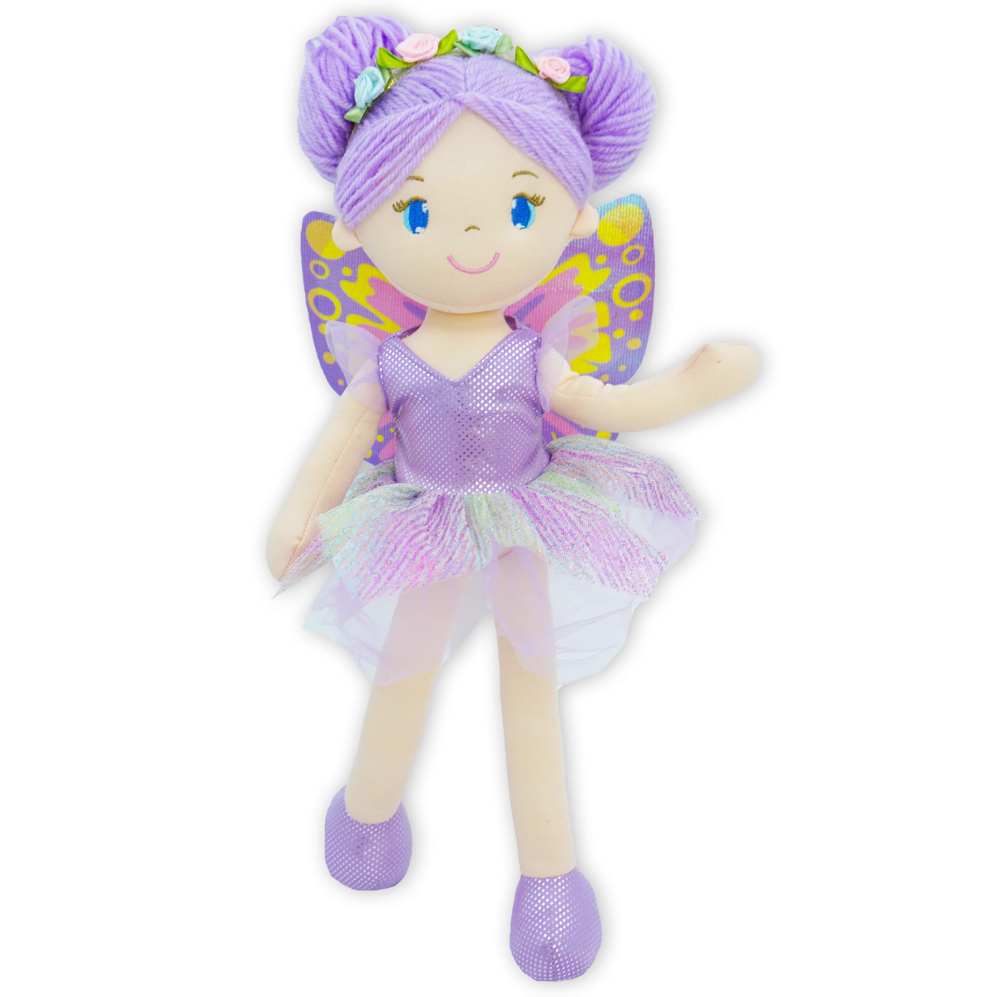 June Garden Yaritza fairy doll full view for imaginative play and cuddles