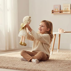 June Garden Joyce 12-inch soft plush designed for tiny hands to hold.