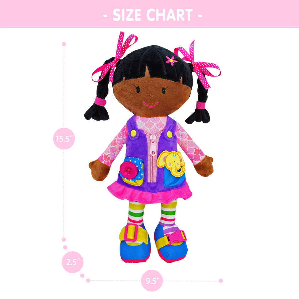 June Garden Scarlett colorful design captures toddler attention during learning sessions.