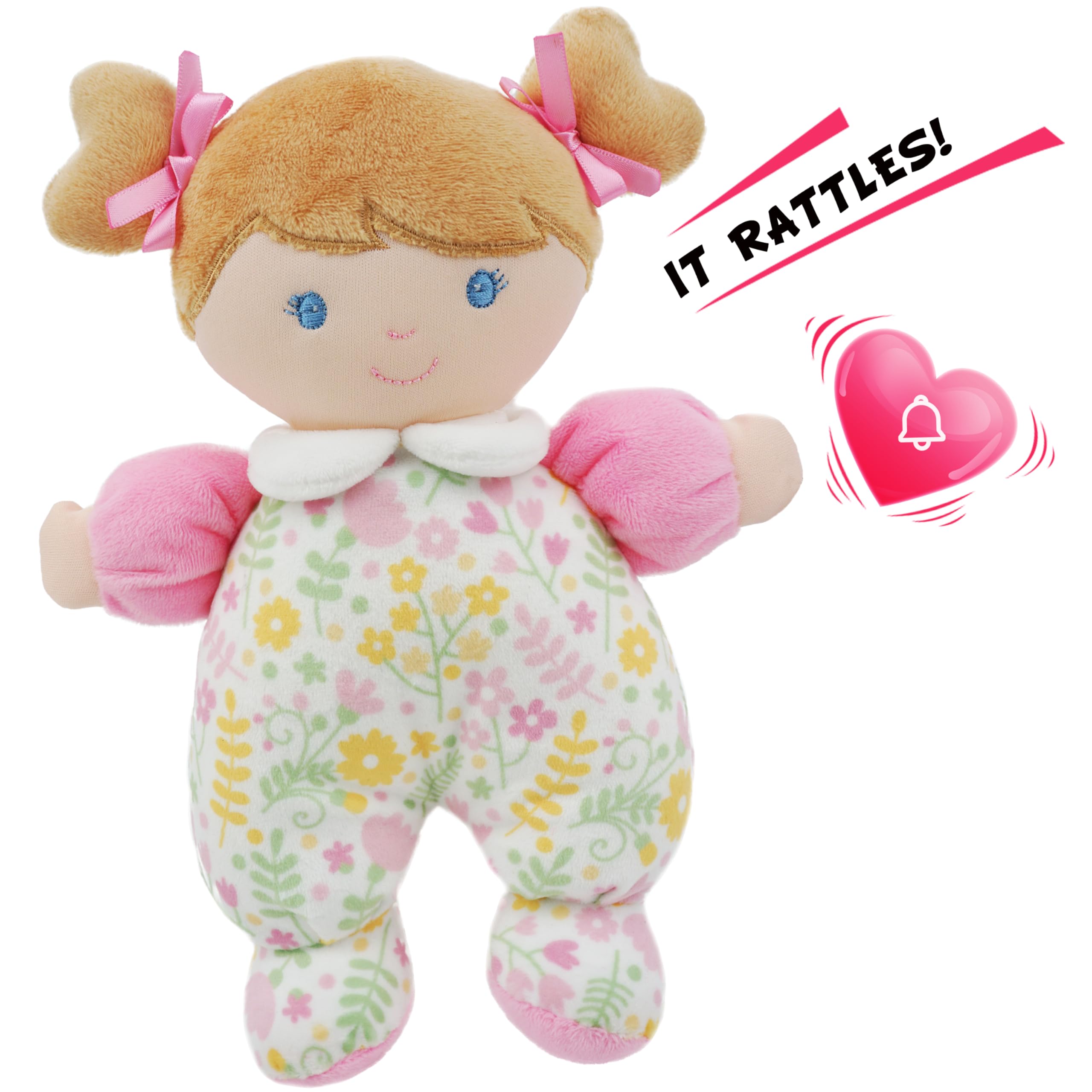 June Garden soft plush body ideal for cuddling and newborn snuggle sessions.
