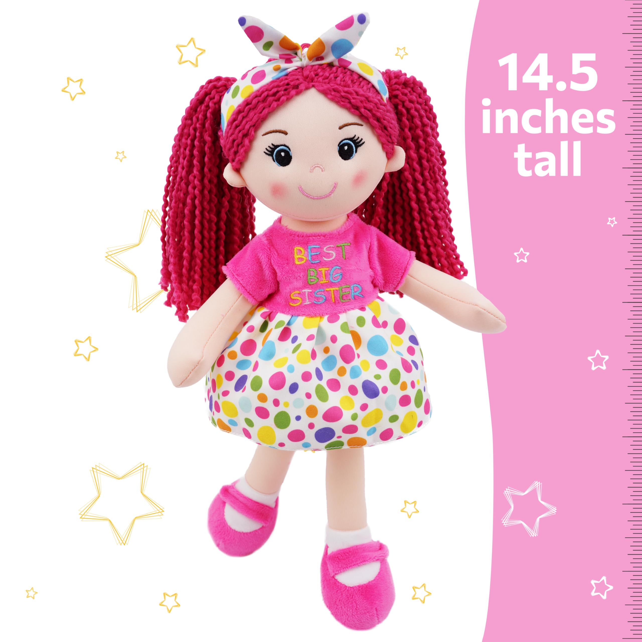 June Garden Sophie 14in size fits little hands for hugs