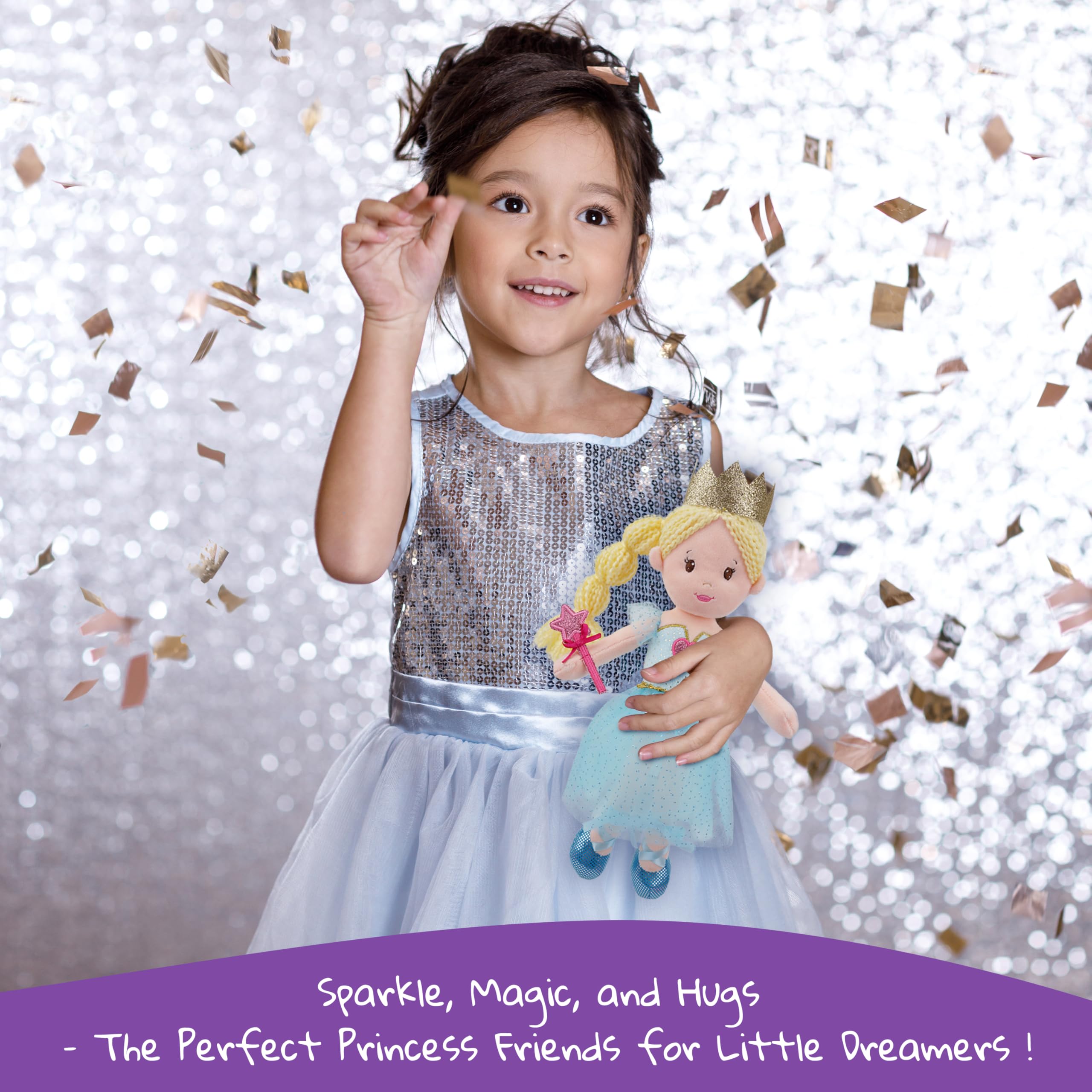 June Garden Stella pink star wand inspires imaginative storytelling.