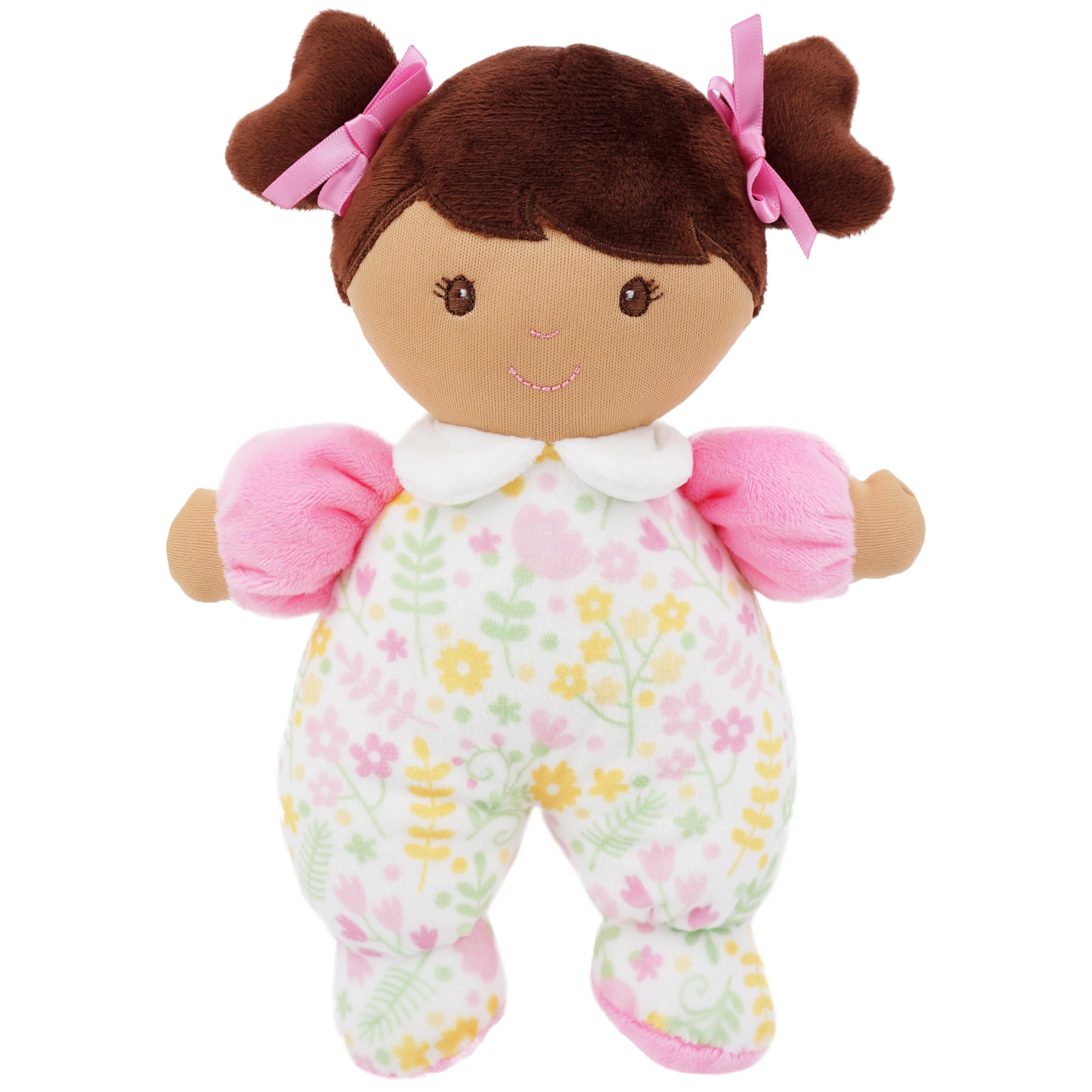June Garden Zuri 9-inch soft plush doll for cozy snuggles with newborns