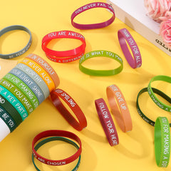 JUNEBRUSHS motivational bracelet design 04 bright accents for back to school celebrations