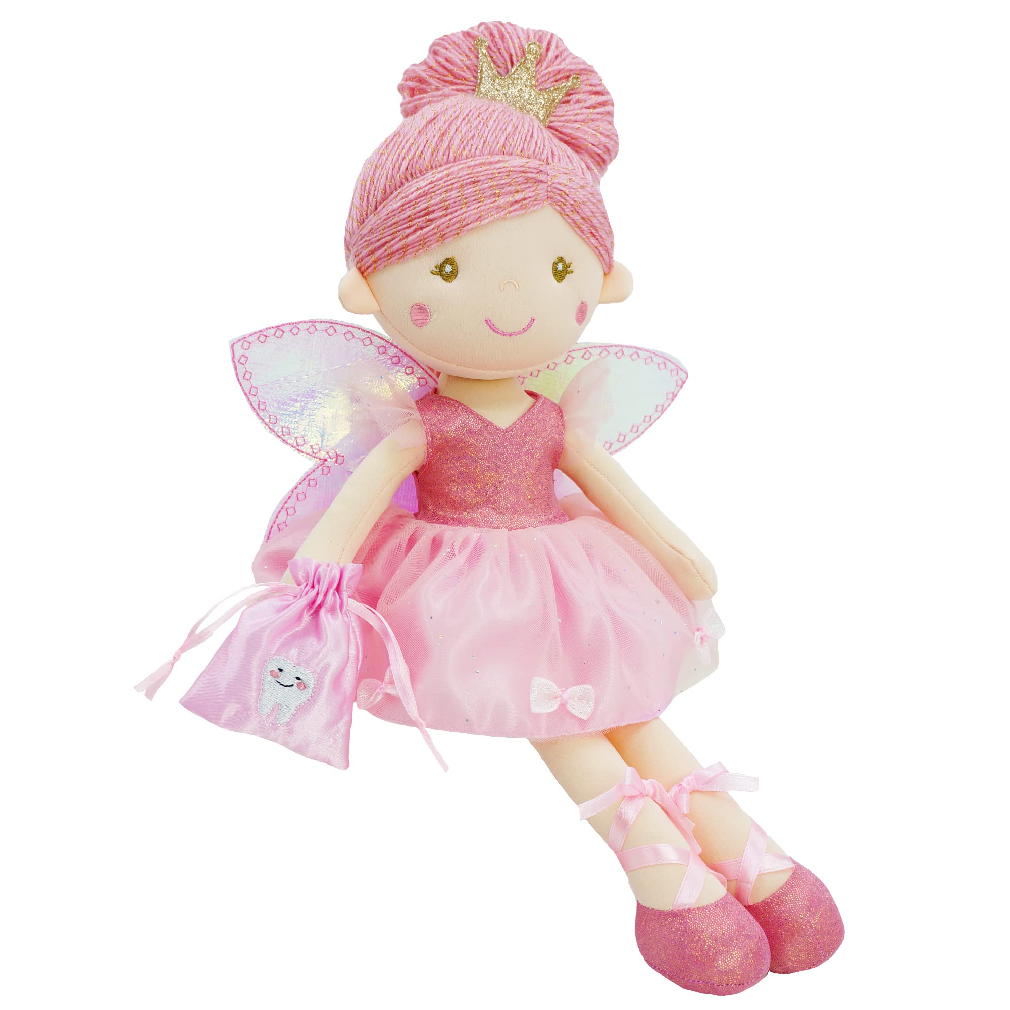 June Garden Anastasia 17-inch size fits kids' arms and travel bags.