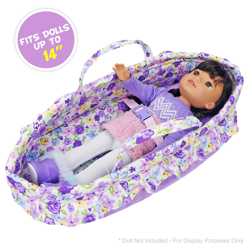 June Garden padded handles for easy doll transport