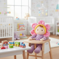 June Garden Florie Blossom pink petal hood offering playful tactile detail