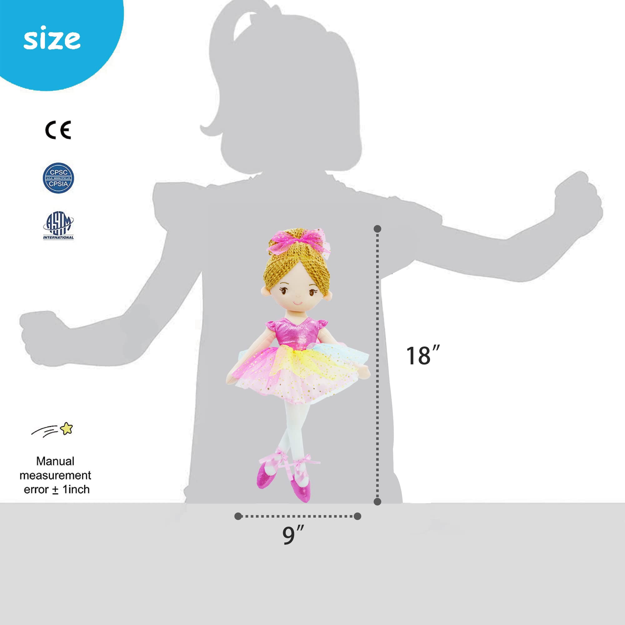 June Garden Polina dance-move pose sparks pretend play.