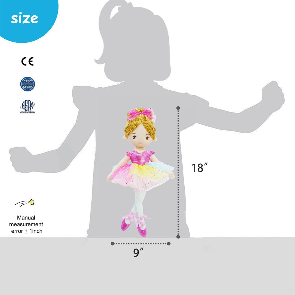 June Garden Polina dance-move pose sparks pretend play.