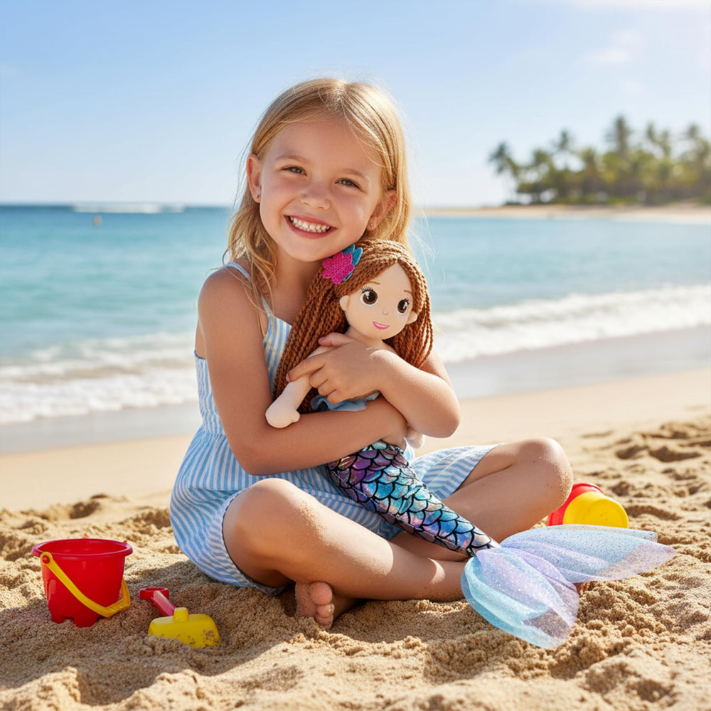 June Garden Tifara plush material delivers soft hugs during naptime.