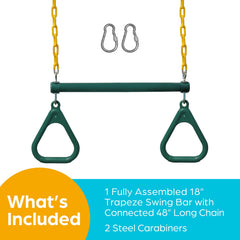 Jungle Gym Kingdom green outdoor equipment blends with yards