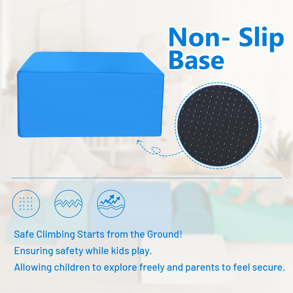 JungleDove foam climbing blocks small triangle aids fine-motor and coordination play.
