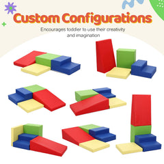 JungleDove blocks with velcro connections for quick, stable setups.