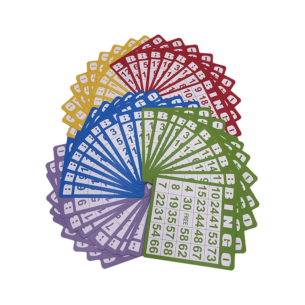 JUNWRROW bingo cage with bags highlights storage and easy organization.