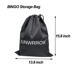 JUNWROW colorful bingo chips 1000 add clear marking on cards.