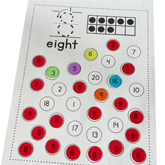JUNWRROW durable, clear markers create engaging game night setups