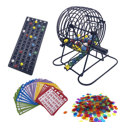 JUNWRROW deluxe bingo cage 6-inch for durable, smooth draws.