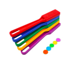 Junwrow five-color chips offer vibrant sorting options for classroom activities