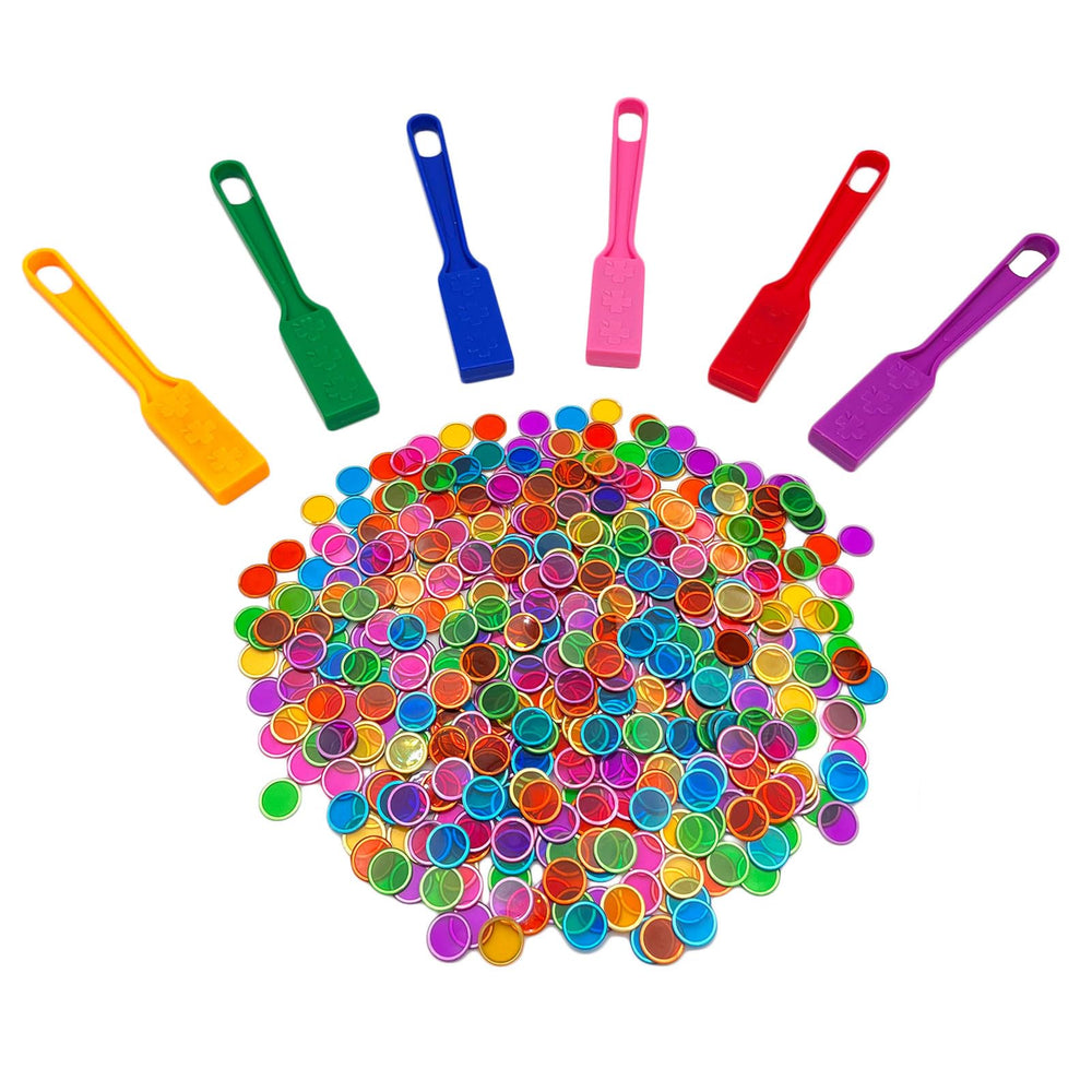 JUNWRROW magnetic bingo wand with chips for group play.