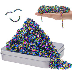 JUNYANG magnetic balls with 550+ mini beads for desk focus and creative play