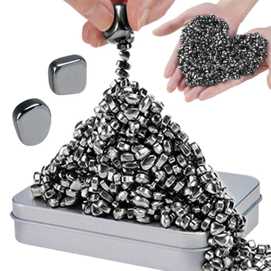 JUNYANG magnetic balls collection shown on desk for focused play
