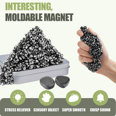 JUNYANG 1000-mini magnetic beads close-up with tactile surface