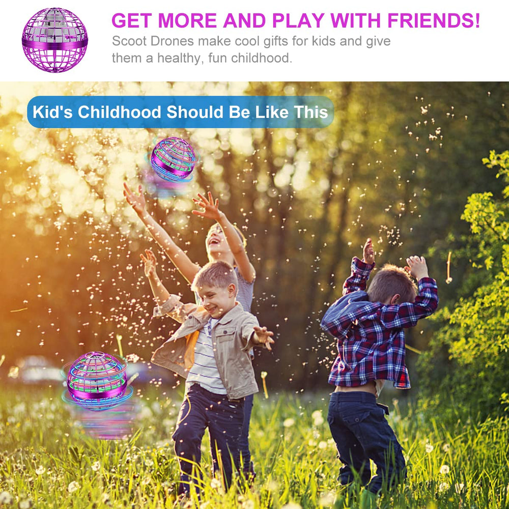 Junywell Flying Orb Ball suitable for indoor and outdoor play.