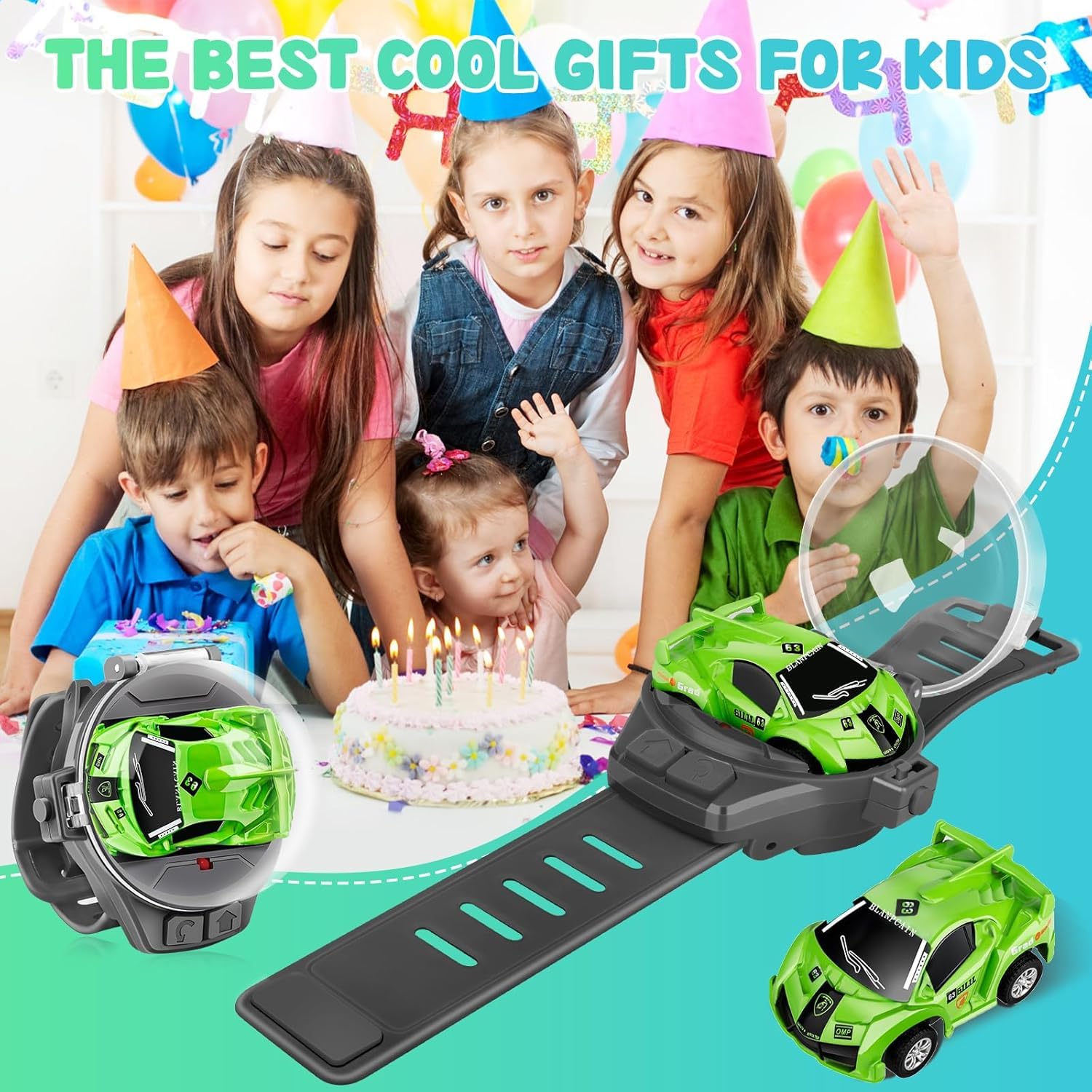 Junywell gift-ready mini RC car appeals to kids' curiosity.