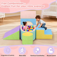 JUOIFIP toddler ball pit included adds depth to indoor play (balls not included).