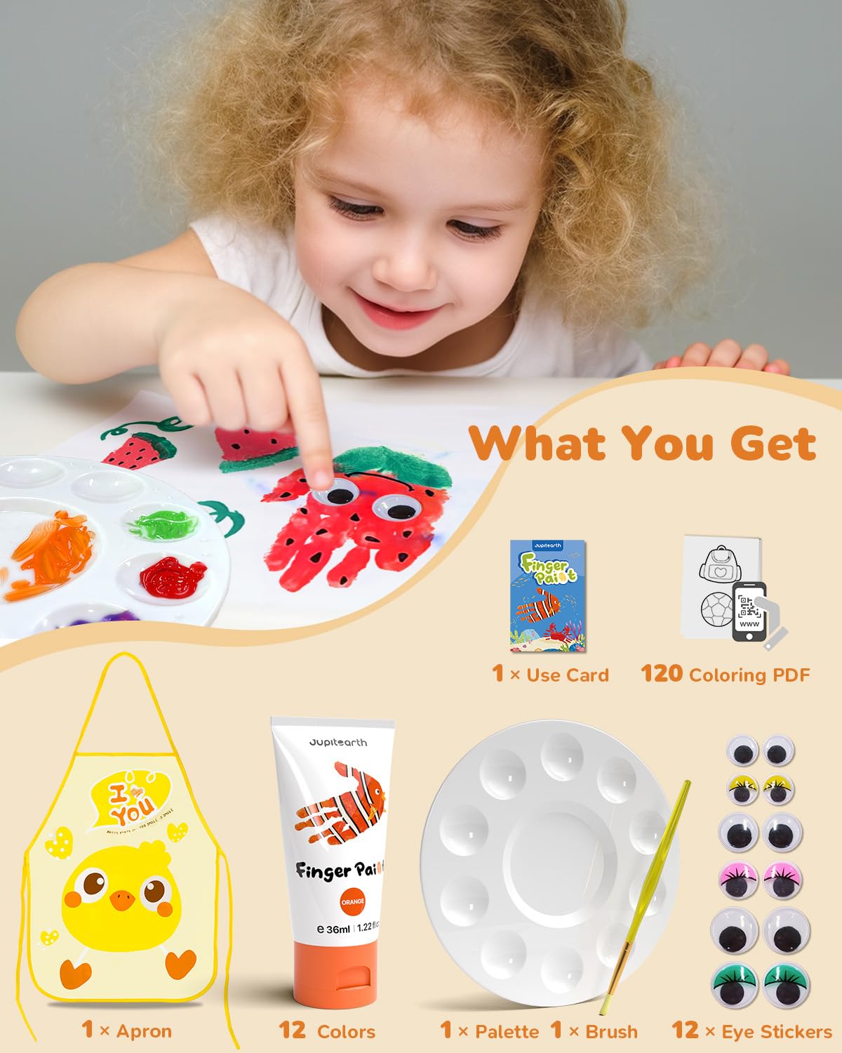 JUPITEARTH eye stickers bring drawings to life on art projects