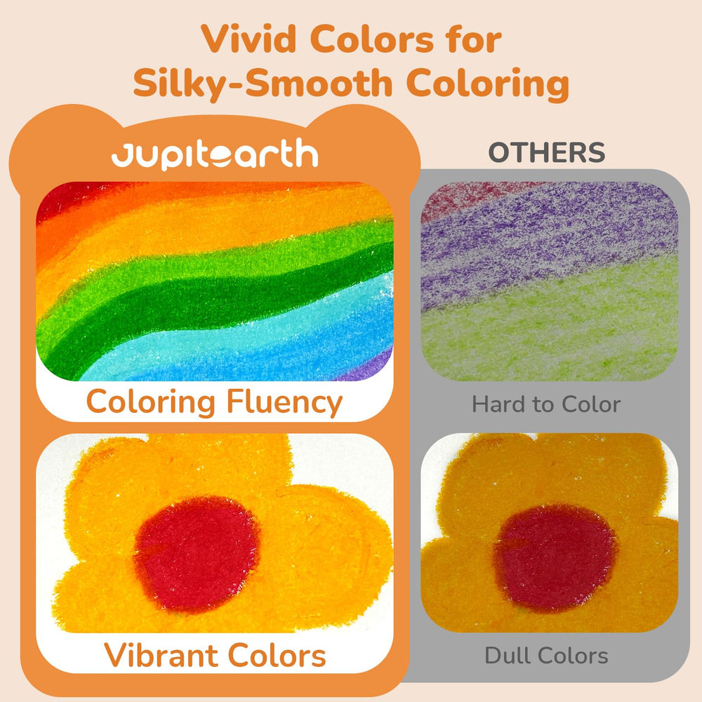 JUPITEARTH QR code unlocks 120 coloring pages for extended fun