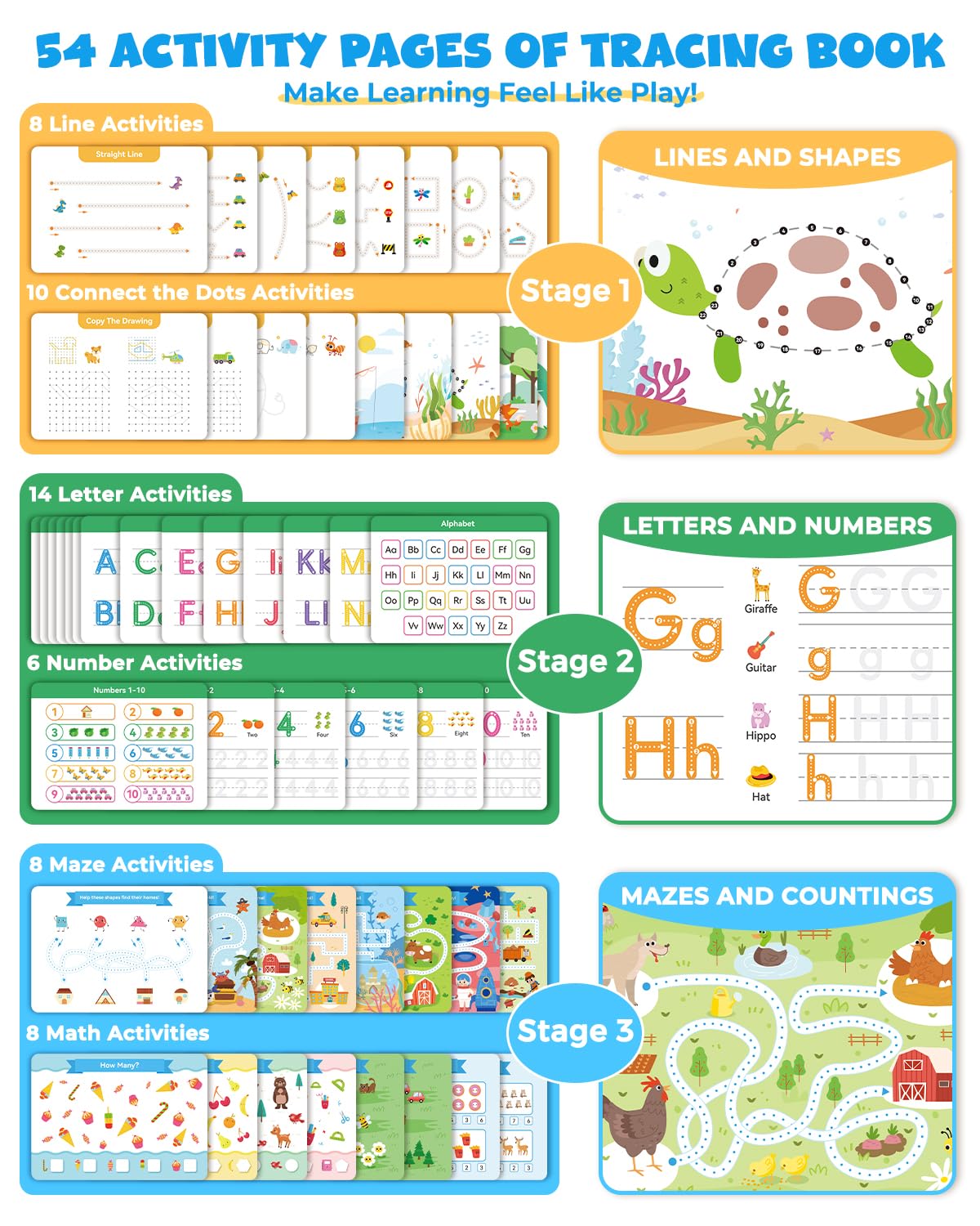 JUPITEARTH six loose-leaf rings organize pages flexibly.