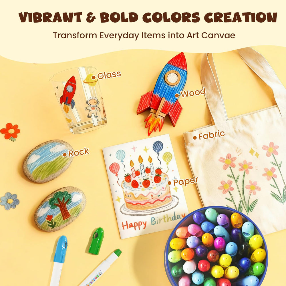 JUPITEARTH space storage bucket keeps art supplies organized