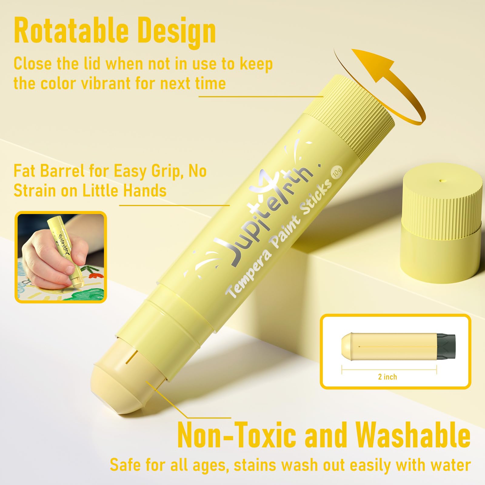 JUPITEARTH creative arts kit inspires kids in crafts and classroom projects