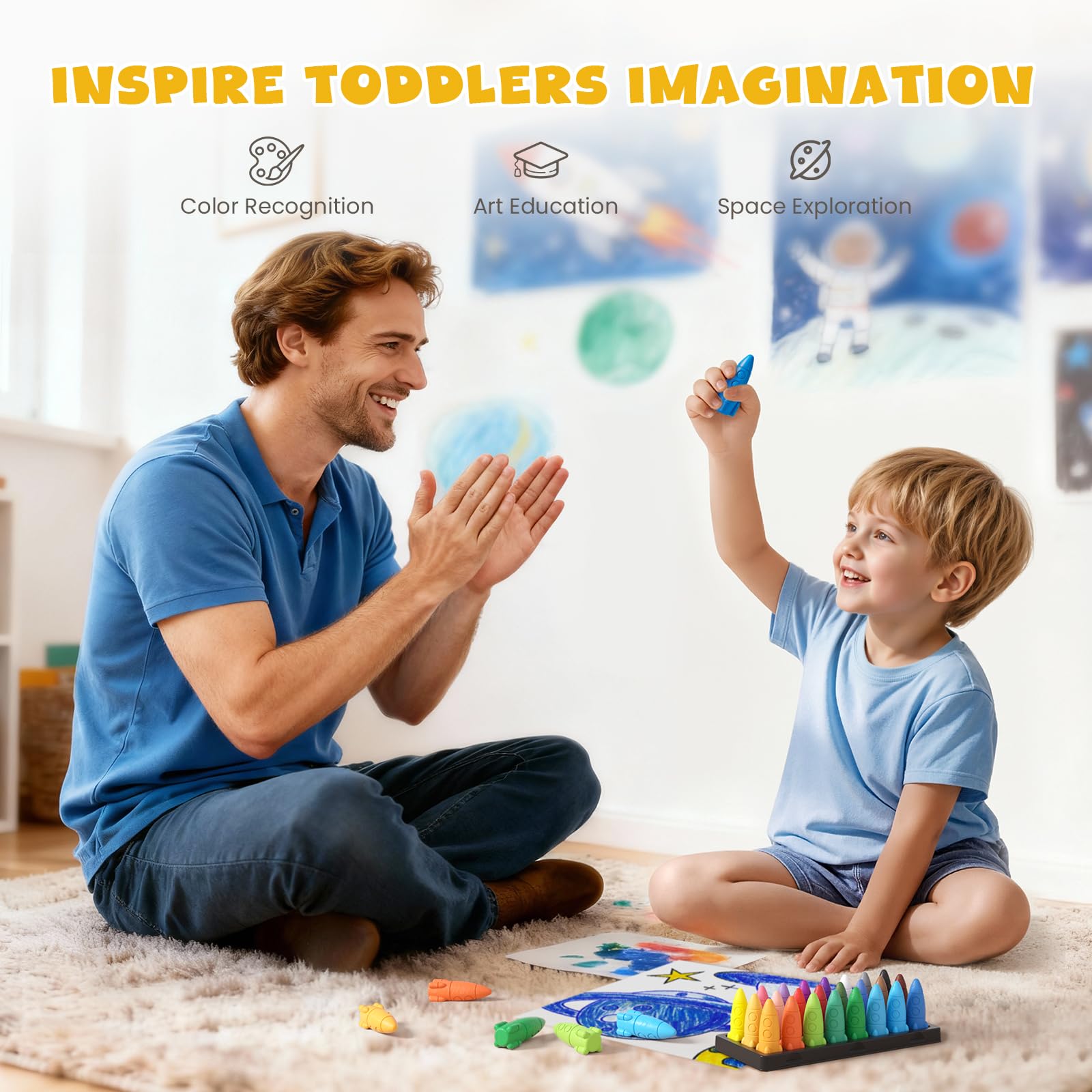 Jupiterarth toddler gift set ideal for birthdays and family art time.
