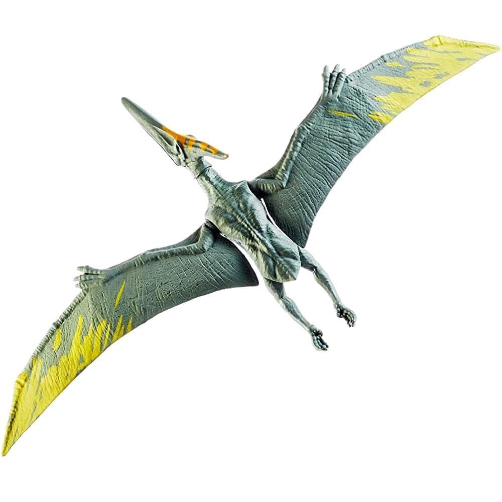 Jurassic World Pteranodon figure in dynamic battle pose for adventurous play scenarios.