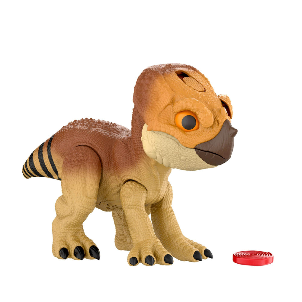 Jurassic World Aquilops Dolores movie-inspired design appeals to Dino fans.
