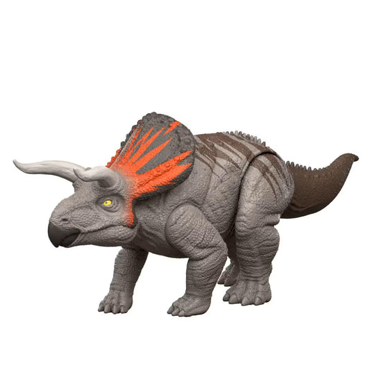 Jurassic World Rebirth Strike Attack dinosaur with movable joints for realistic posing and play