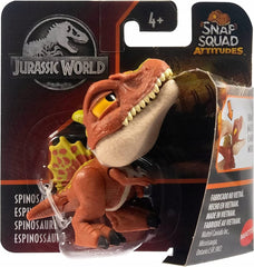 Jurassic World Snap Squad Attitudes set group shot showing all four figures together for display.