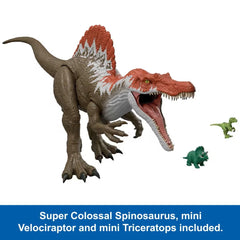 Removable stomach panel supports repeated retrieval and imaginative predator-prey scenarios.