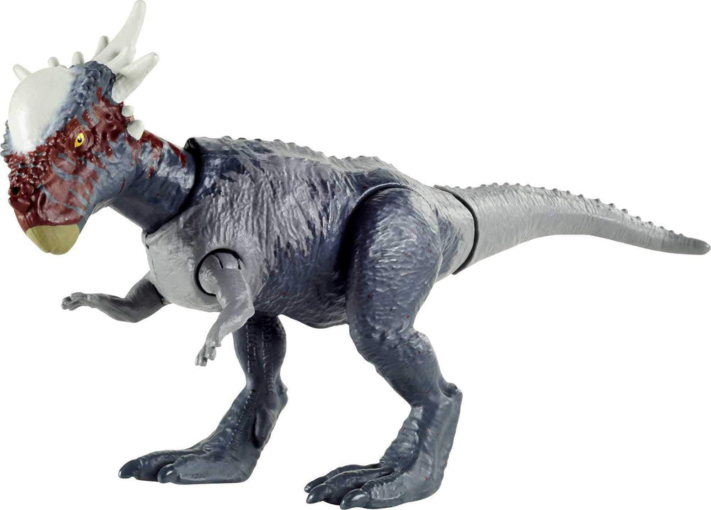 Jurassic World Stygimoloch Stiggy Savage Strike figure displaying dynamic pose and vivid detail