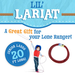 Just Jump It Lil Lariat kid-sized training for beginners with easy handling.