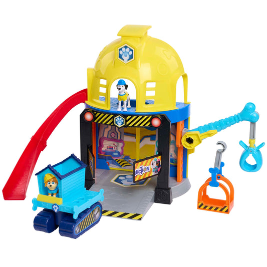 Just Play Pupstruction Pup HQ 12-piece lights playset inspires imaginative play