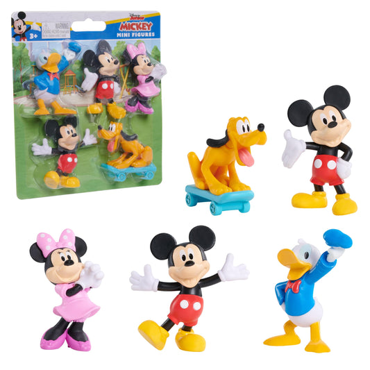 Just Play Disney Junior Mickey mini figure for imaginative play on the go.