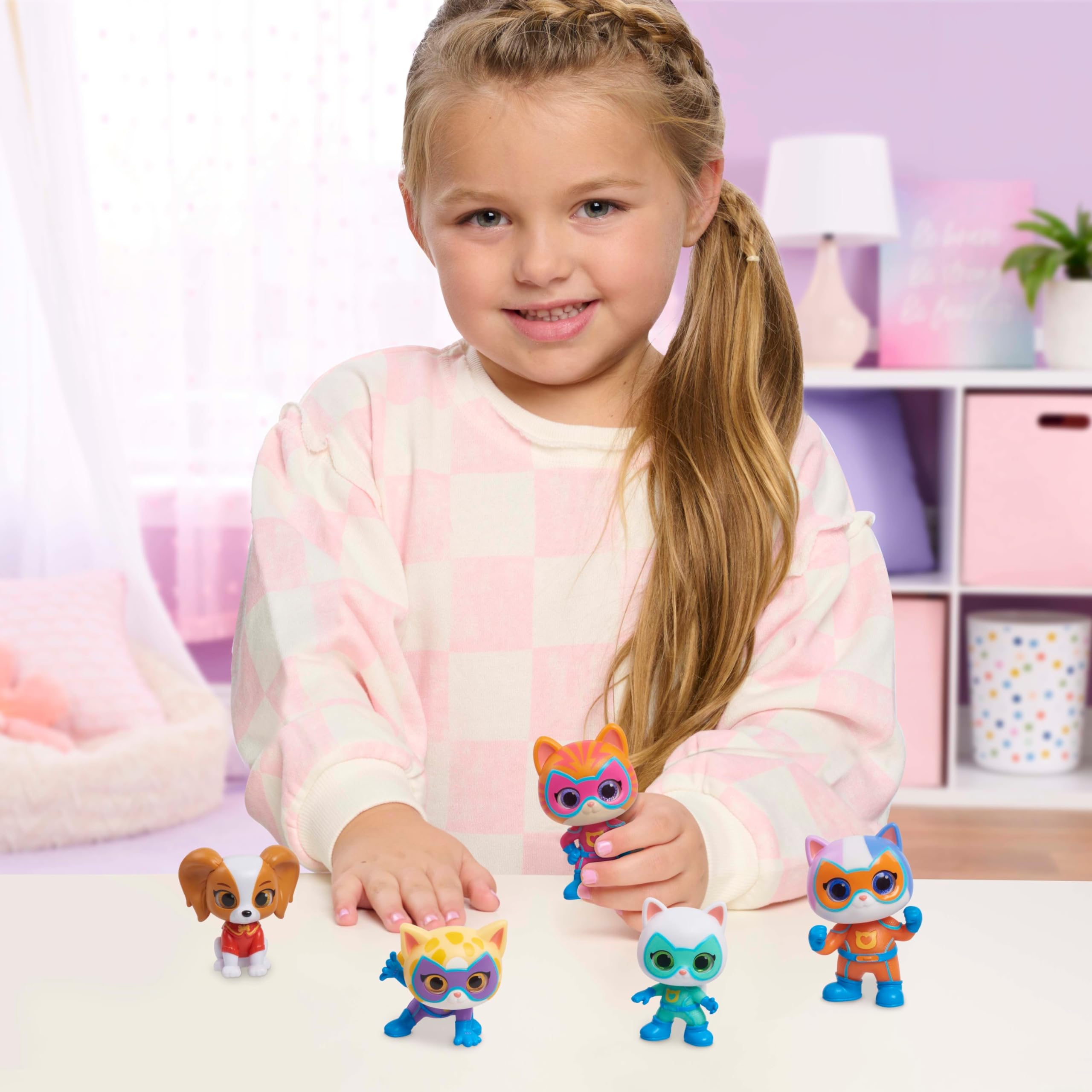 Just Play Disney Junior SuperKitties Hero Squad Buddy figure for heroic pretend play