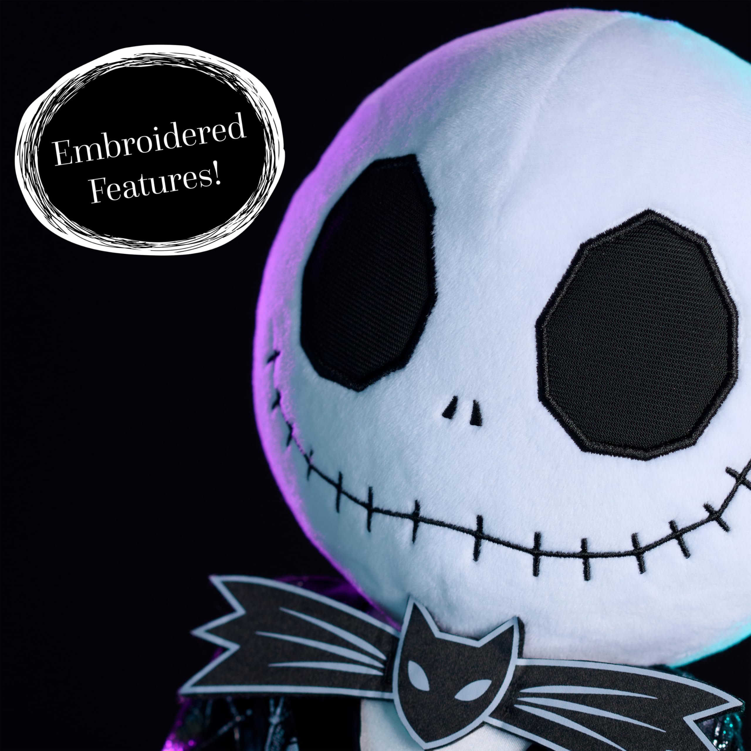 Just Play Jack Skellington plush velvety fabric ideal for hugs