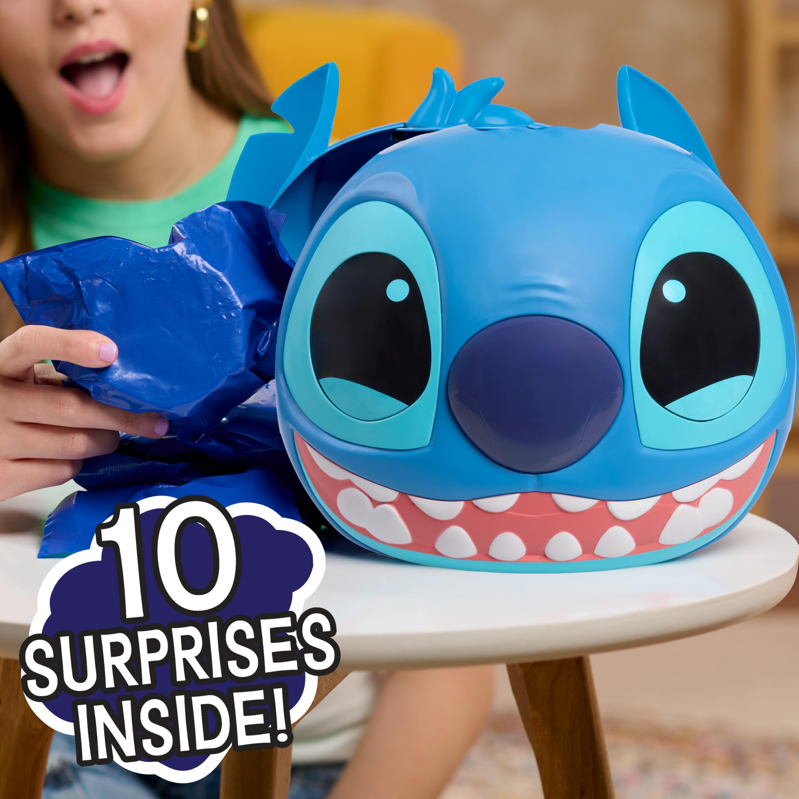Just Play Stitch Jumbo 6-inch Tsum Tsum plush for cozy, collectible playtime.