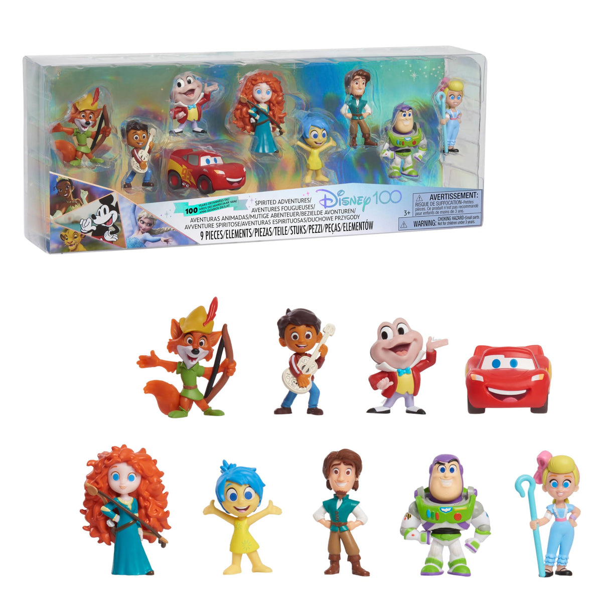 Just Play Disney100 Mr. Toad figure, ideal for display and storytelling.