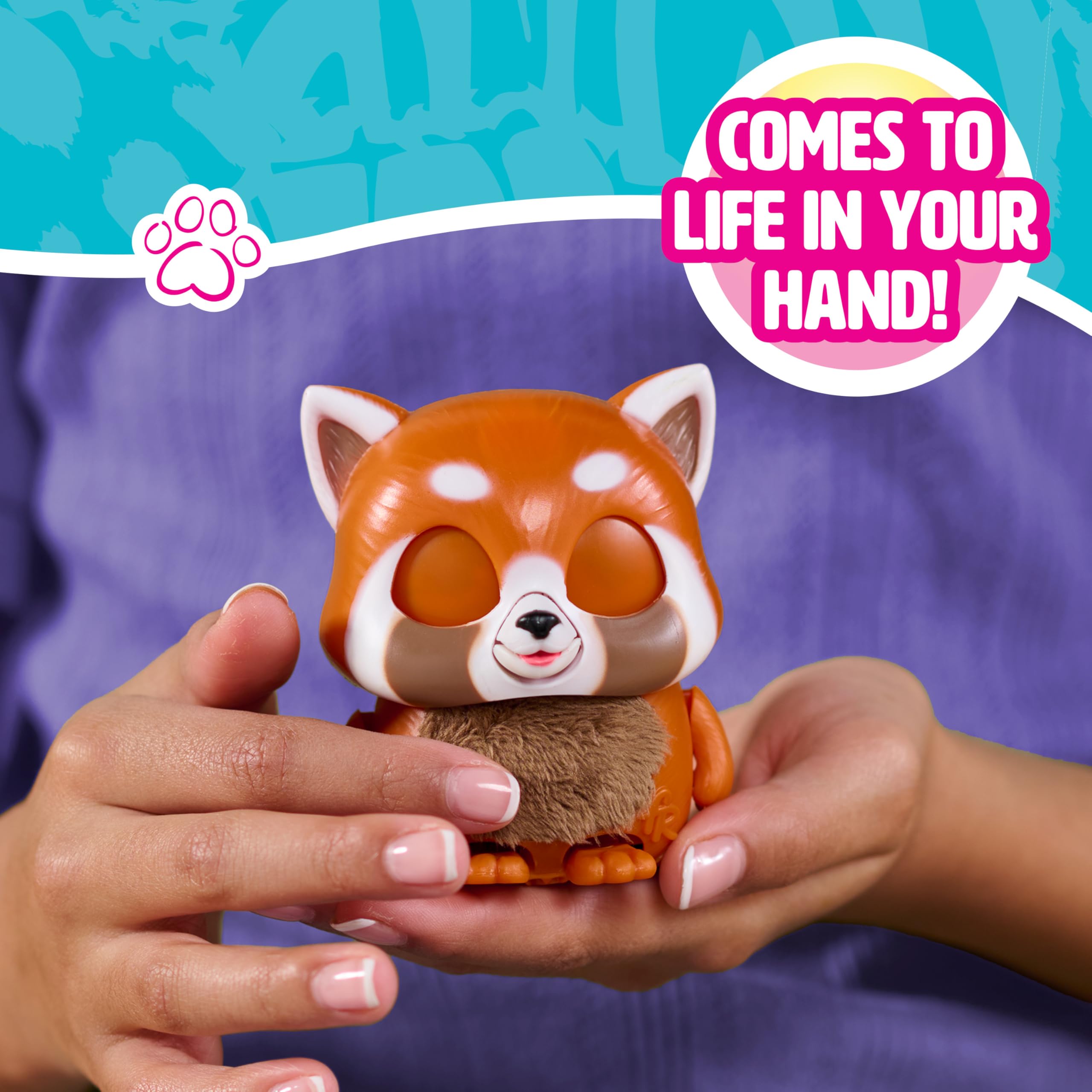 Just Play FurReal Handfuls Shy gestures and sounds spark interactive storytelling.